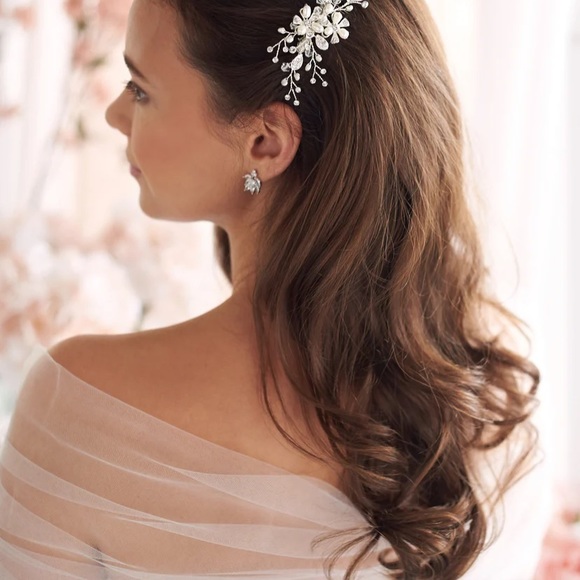 Dareth Colburn bridal hair comb - Angela - Picture 4 of 8